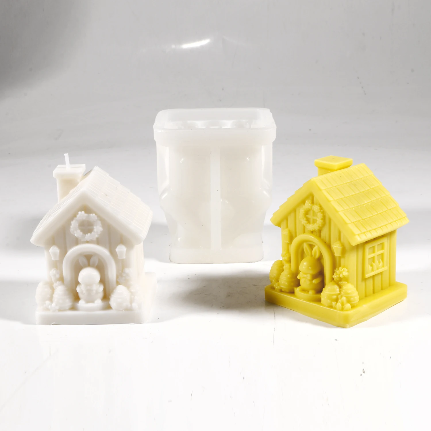 Storybook Cottage Candle Mold 2