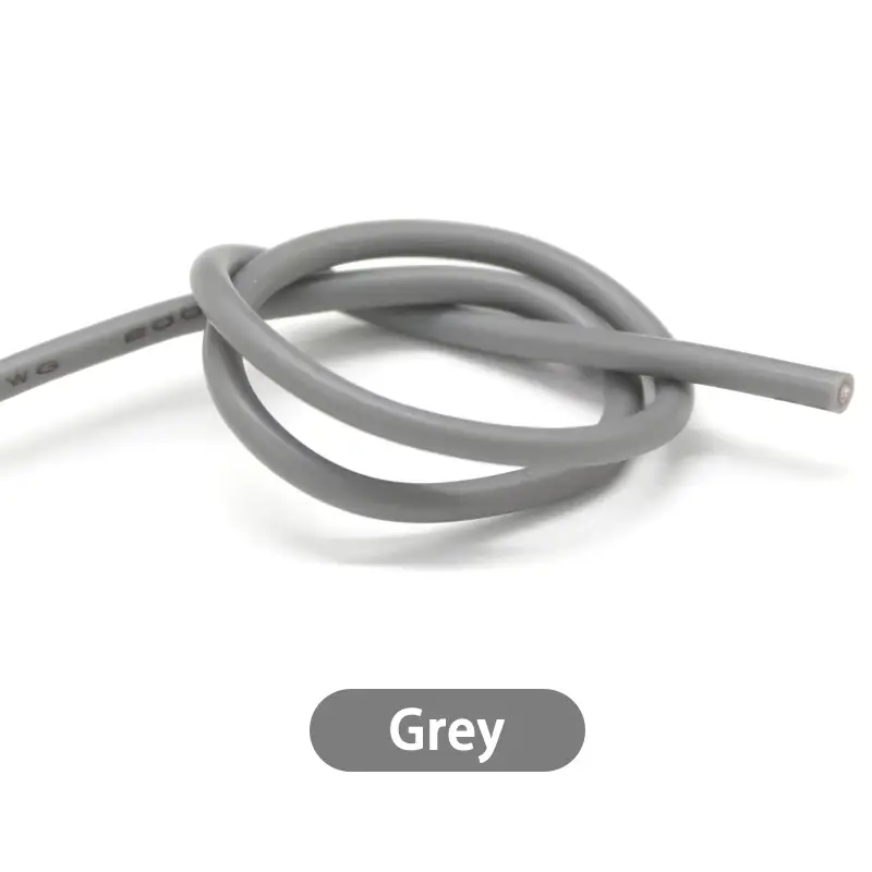 1M/5M Heat-resistant Cable 30 28 26 24 22 20 18 16 15 14 13 12 10 AWG Ultra Soft Silicone Wire High Temperature Flexible Copper - Image 12