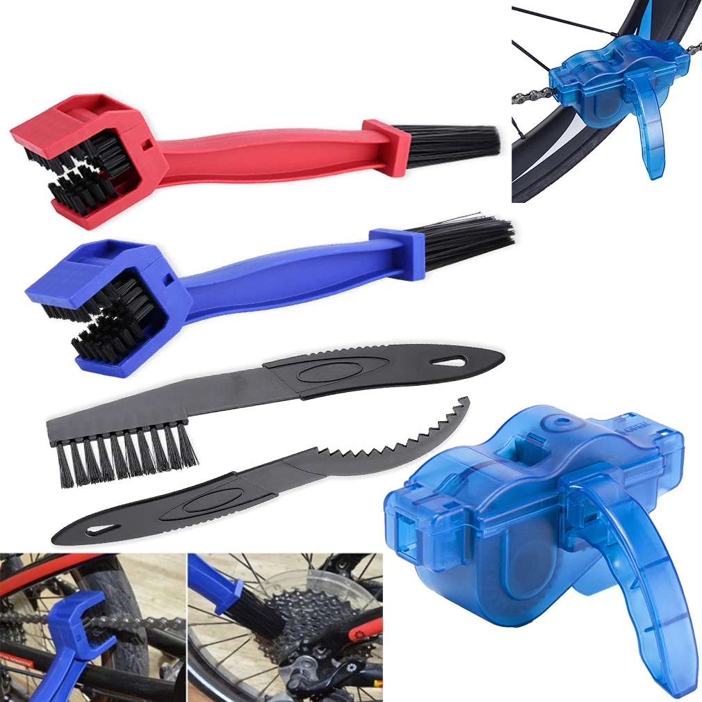 Kit Limpieza Bicicleta, Limpiador Cadena Bicicleta, Lubricante Cadena