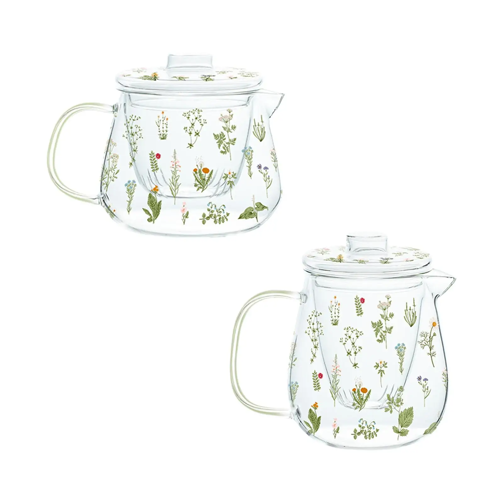 Tea Blooming Teapot Transparent with Tea Strainer Tea Kettle Loose Leaf Teapot for Home Birthday Party Anniversary Gift Tea Blooming Teapot Transparent with Tea Strainer Tea Kettle Loose Leaf Teapot for Home Birthday Party Anniversary Gift