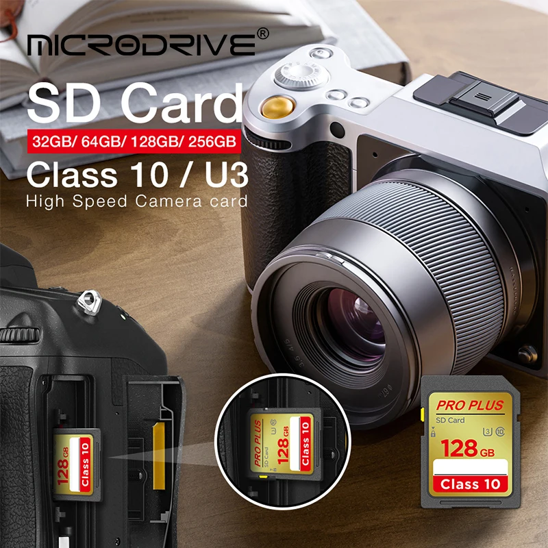 High-Performance Ultra SD Card - Class 10 Memory for 4K and Full HD Video