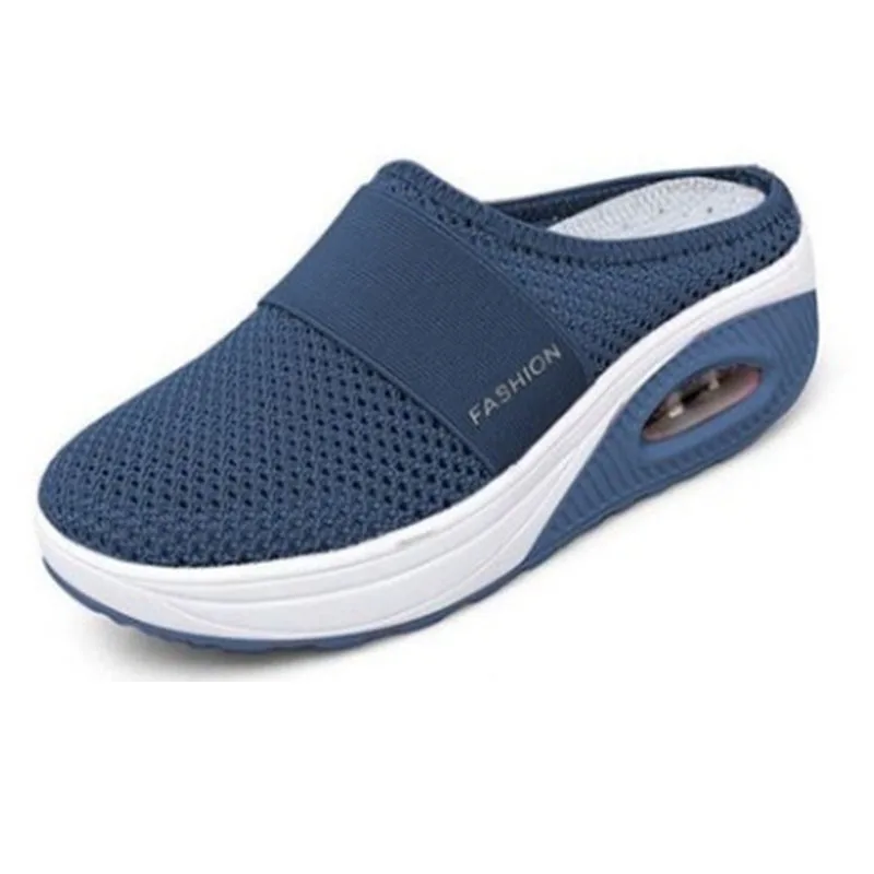 

Women Wedge Slippers Anti-slip Premium Slippers Vintage Casual Female Platform Retro Shoes Plus Size Orthopedic Diabetic Sandals