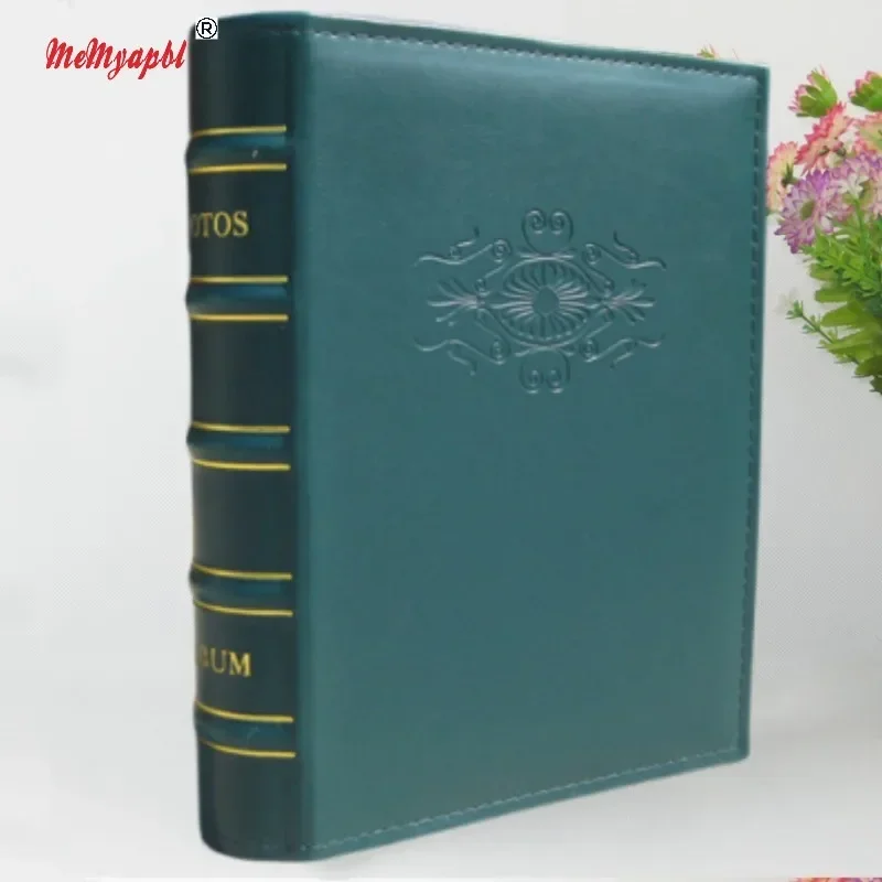 

Big 6 Inches 4D Photo Album Imitation Leather PU Cover Picture Album Welding Gift 4.5*6" Tour Autograph Book Christmas Day Gift