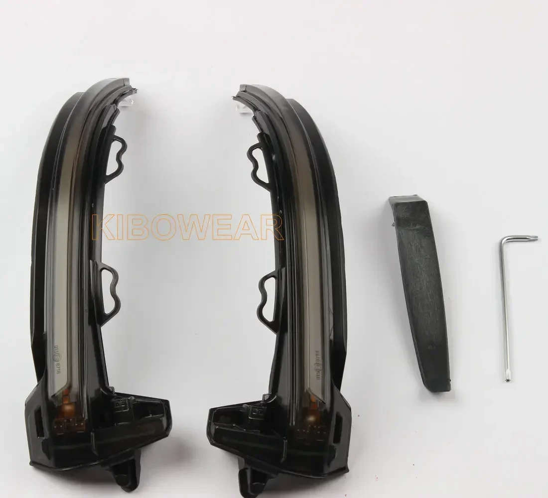 다이내믹 블링커 LED 방향 지시등, 아우디 A4, A5, B9, S4, S5, RS5, 2017, 2018, 2019, 2020, 2021, 사이드 미러, 표시등 점멸기, 2 개