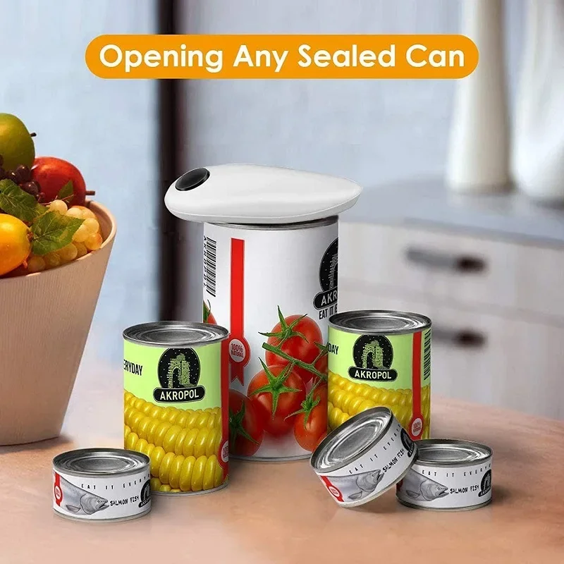 Food Container Openor Electric Can Opener Multifunctional Plastic Bottle Opener Kitchen Small ...
