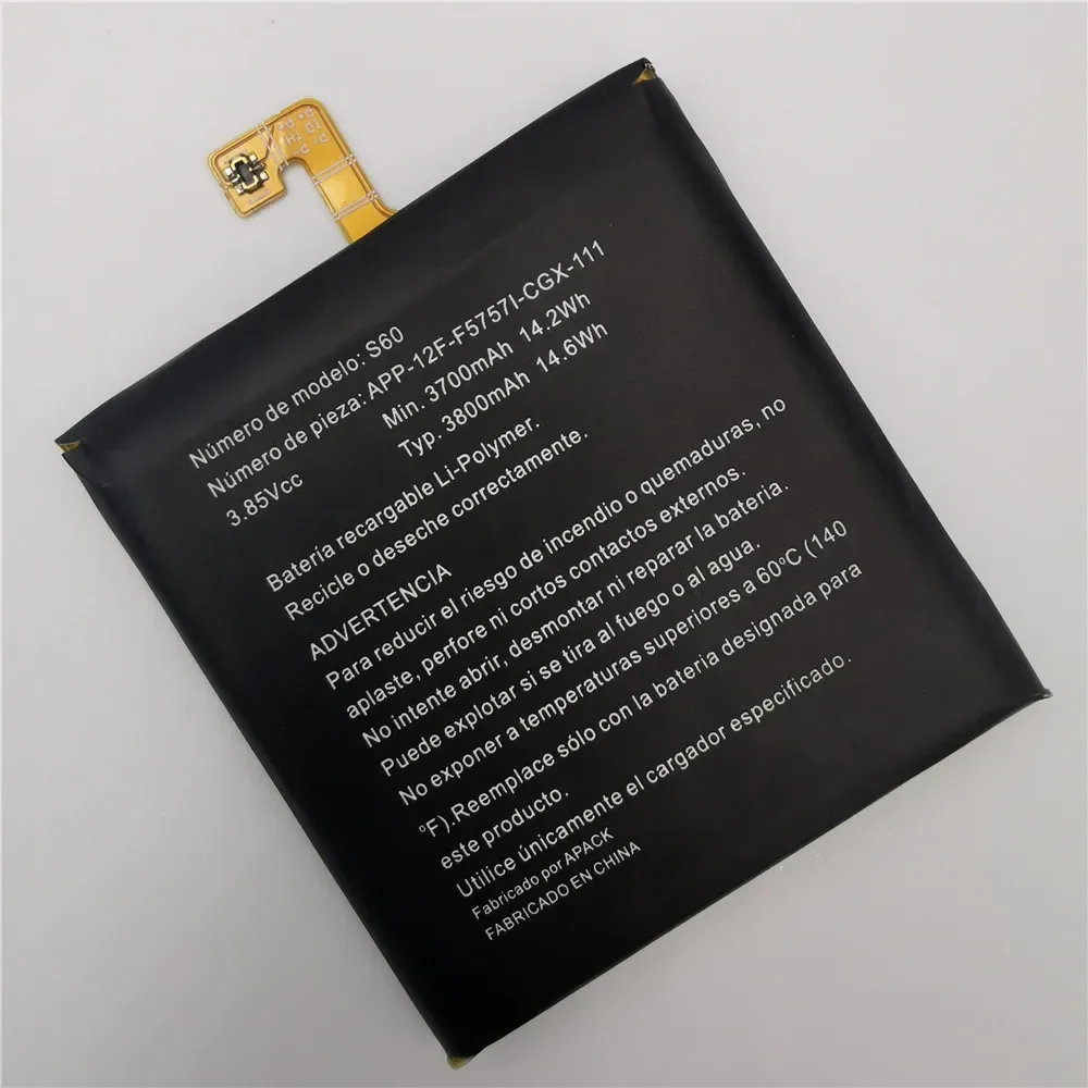 100% Original Replacement Battery 3800mAh For Caterpillar Cat S60 APP-12F-F57571-CGX-111 Batteries Bateria+Gift Tools +Stickers