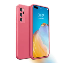 All-Purpose Liquid Silicone Case for Honor 20 Lite (Camellia Red)