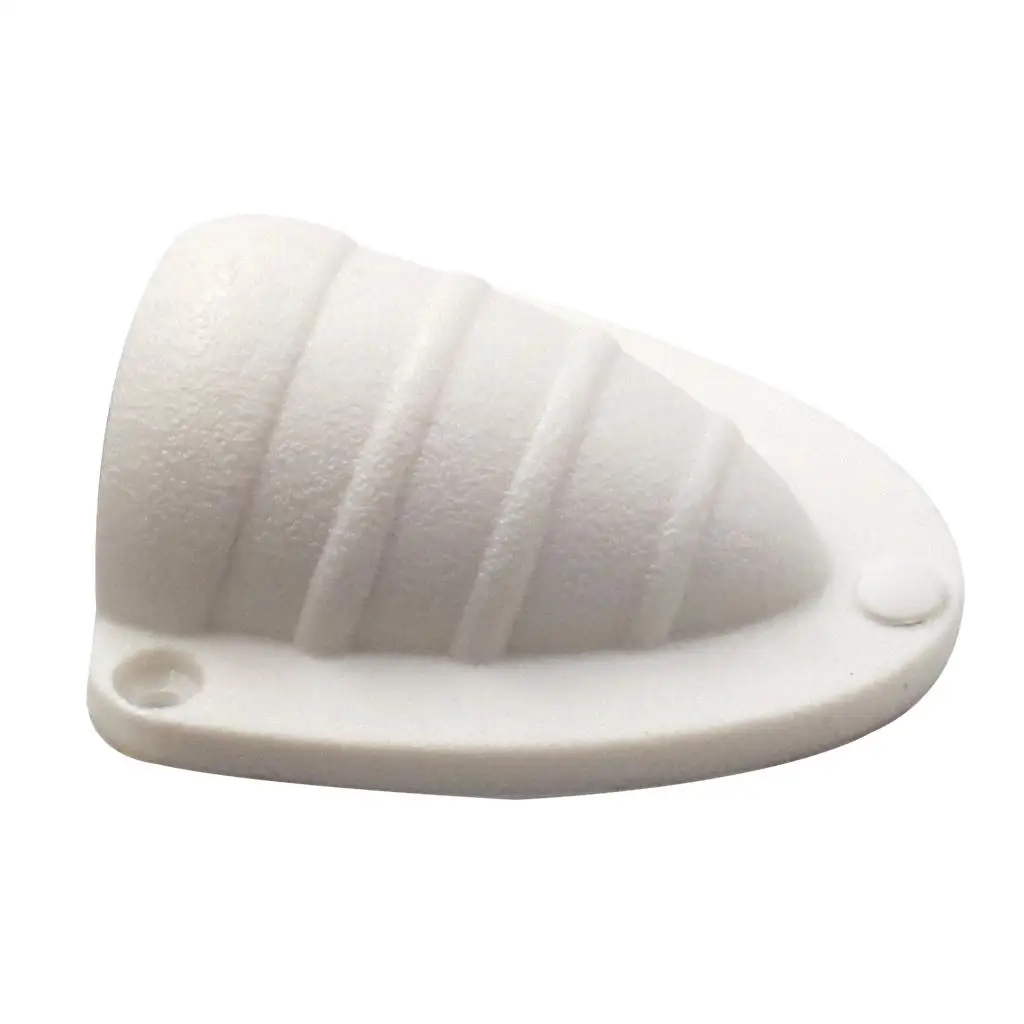 

Marine Boat Nylon Clam Shell Wire Cover Cable Pass Through Vents, White