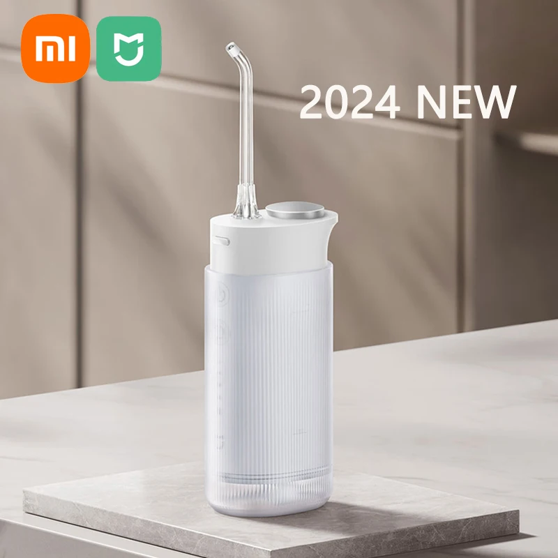 Oral Irrigator Xiaomi Mijia Electric Oral Irrigator F400 Portable Water Flosser 200ML 4-Mode Tooth Pick Whitening Cleaner Waterpulse
