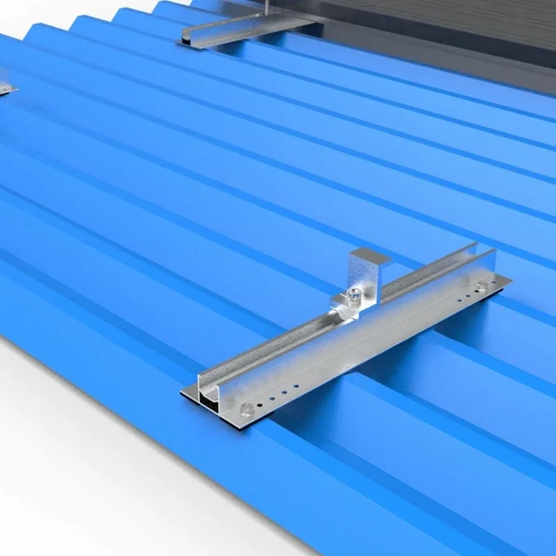 2/4 Set 300mm/400mm Solar Panel Module Aluminum Bracket Rail Roof Mount Solar Panel Mounting Bracket Pv Photovoltaic solar panel mounting set