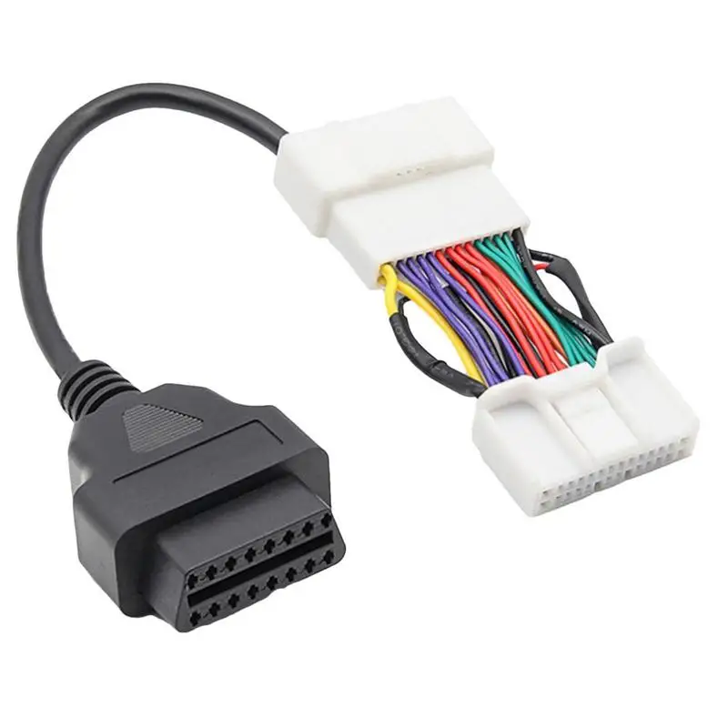 

Connector Adapter OBD2 OBD To OBD2 16Pin Car Diagnostic Tool Auto Extension Cable For 2019 2020 2021 Model 3 Car Cables
