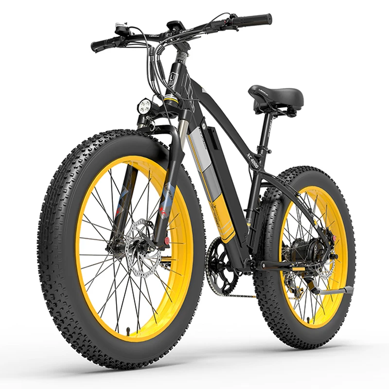 

EU UK Stock Ebike 26inch 1000W Fat Tire Bicycle Beach and Snow Electric Bicycle 48V17.5AH Lithium Battery Mountain Electric Bike
