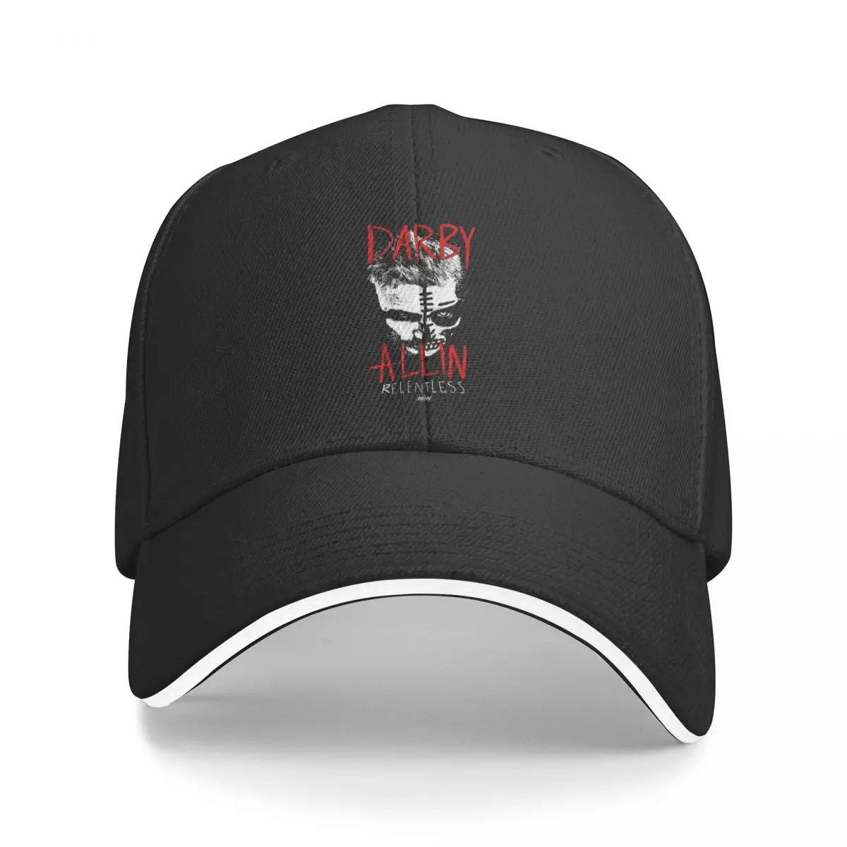 

Darby Allin Psycho Baseball Cap Gentleman Hat black Women's Men's