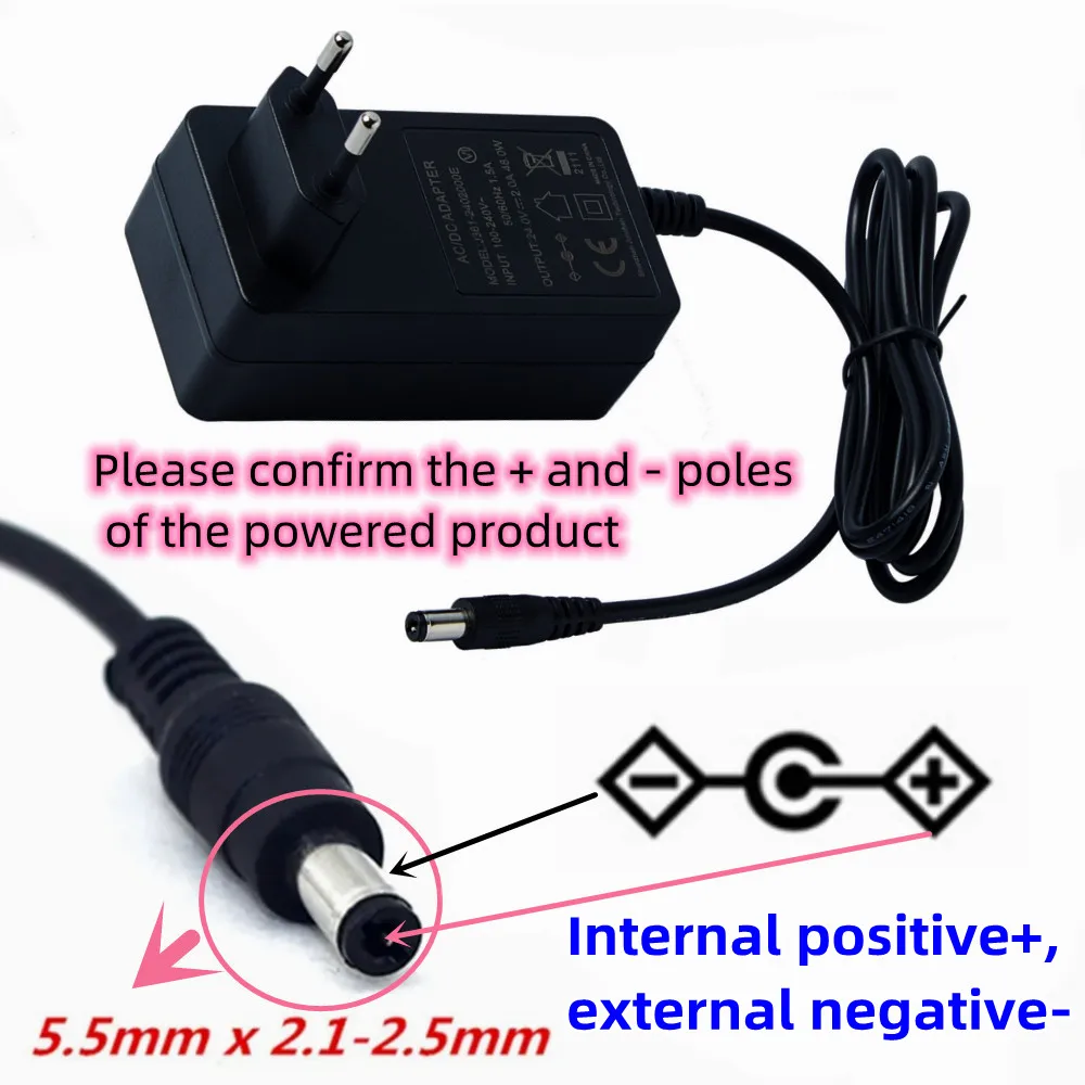 7V, 7.5V, 9V, 12V, 15V, 16V, 18V,