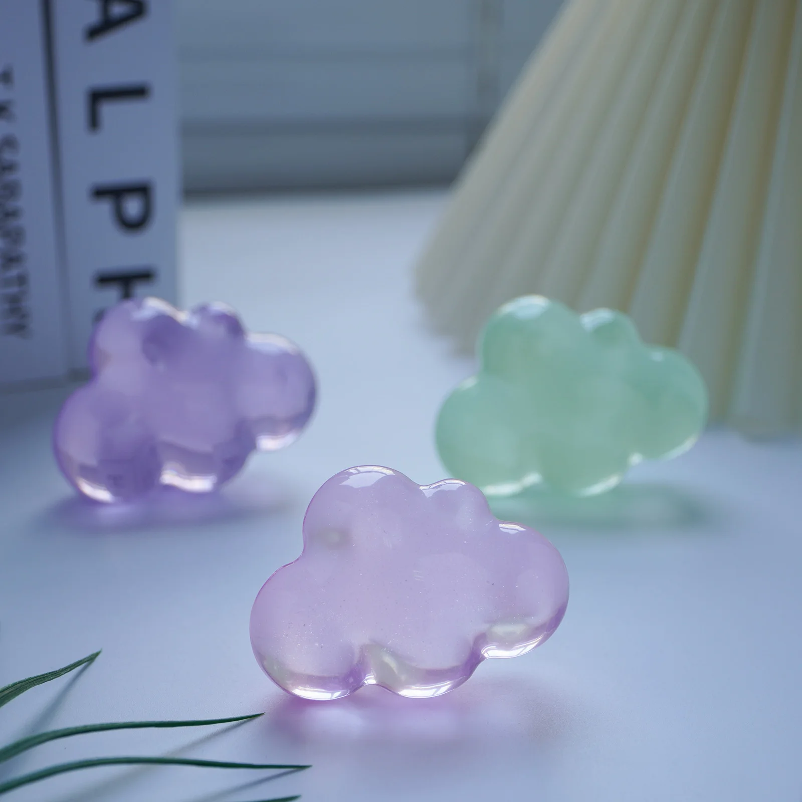 

Cloud Figurines Collectible Statue Home Decor DIY Accessories Mini Toy Gifts For Kids Girls Birthday Chirstmas