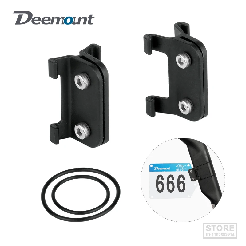 

Bicycle Number Plate Holder Clip MTB Road Bike Racing Cards Seatpost Mount Quick Release Cycling Accessories