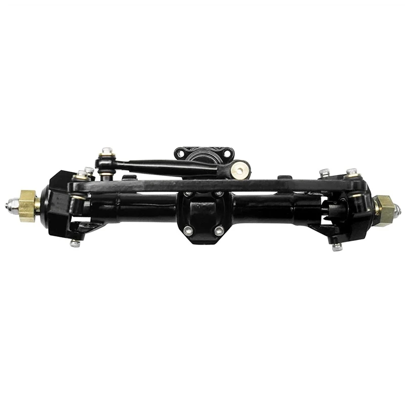 

Металлическая передняя ось для Axial SCX24 AXI90081 AXI00001 AXI00002 AXI00005 1/24 обновленные детали для радиоуправляемого гусеничного автомобиля
