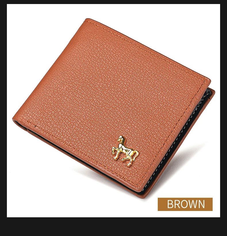 Horizontale Brieftasche für Männer mit Kreditkarten halter – Detail 7