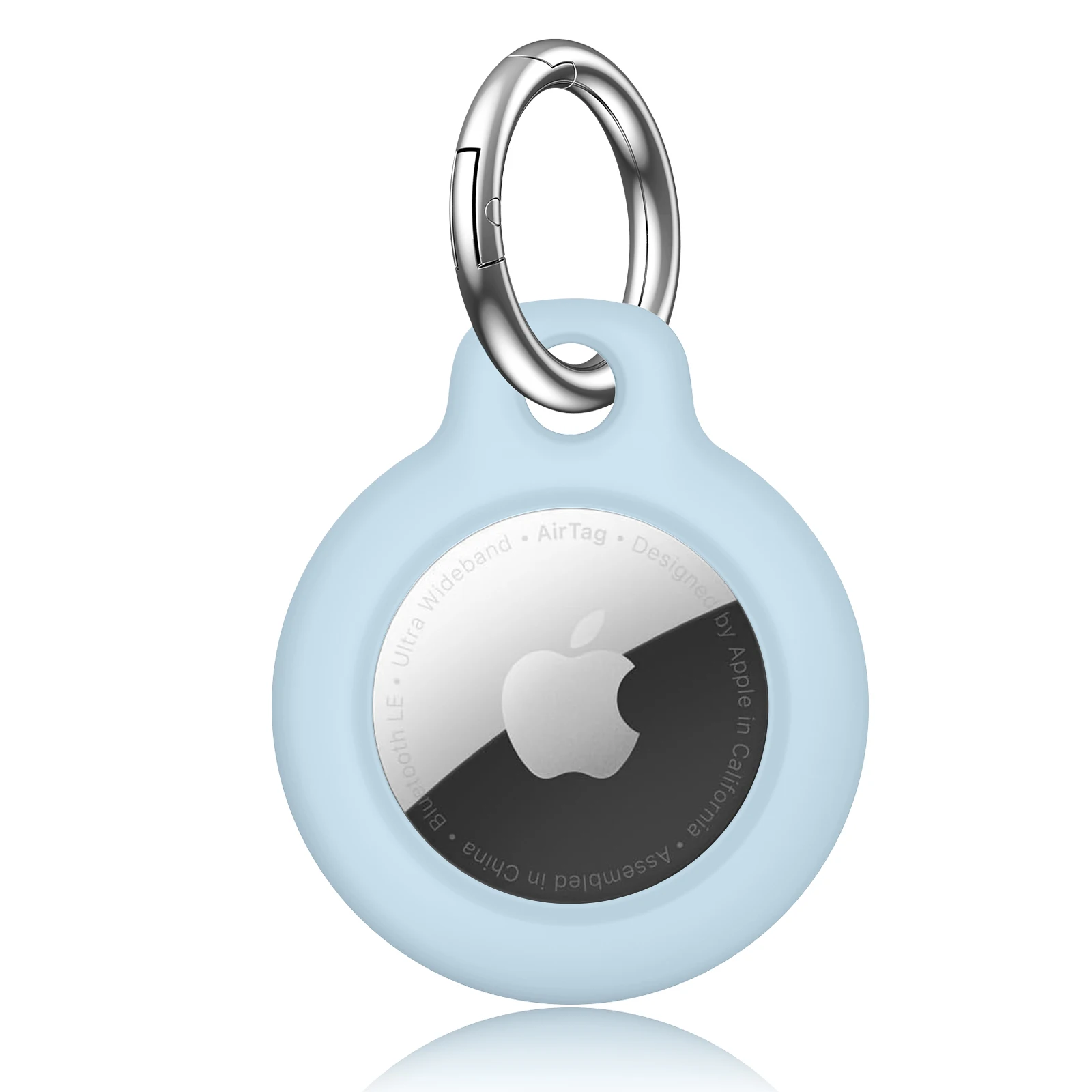 AirTag Holder with Keychain - Protective Hard Shell Anti-Drop Case