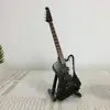 1/6 Wooden Electric Bass Guitar Model for 12" Action Figures Dolls House Decor 3