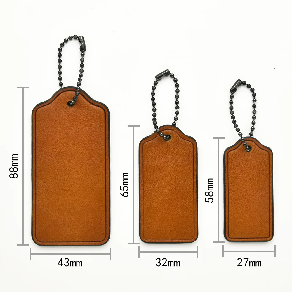 Hängeanhänger aus echtem Leder, Taschenanhänger aus Rindsleder, Mini-Schlüsselanhänger-Zubehör für Geschenke – Detail 2