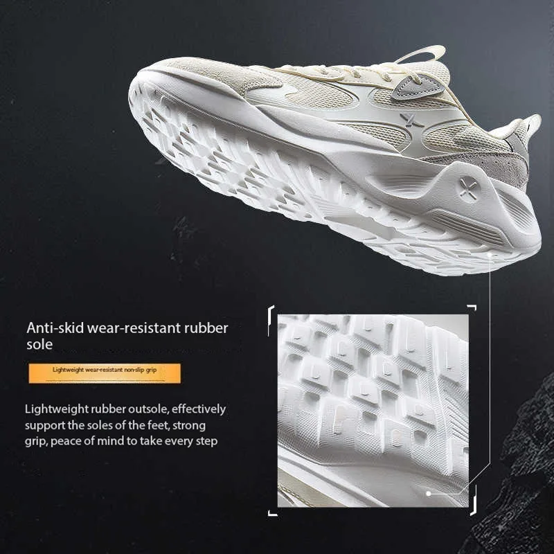 Xtep Starfall Lite Casual Shoes For Women Spring Lightweight Sports Shoes Cozy Everyday Thick Sole Sneakers 875118320018 womens sneakers