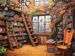 Beginner's DIY Oil Painting Canvas Kit - Wall Art Decor - 30x40cm (AABB9 - 5511)
