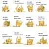 New Gold Saint Seiya Set Mini Action Figure Building Blocks Toys 5