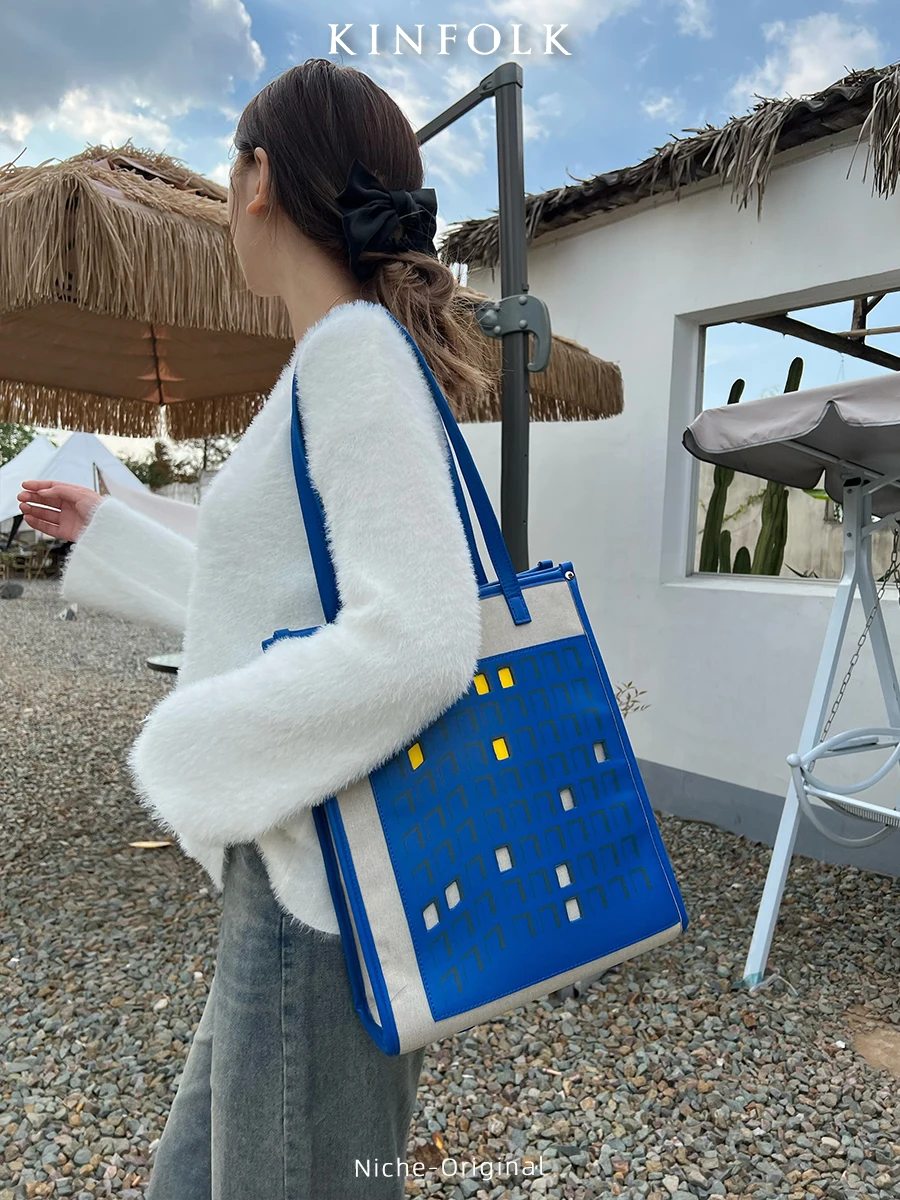 Women Canvas Tote Bags Large Capacity Handbag Luxury Designer Bags Shoulder Bag Fashion Trend Purse 2025 New For Ladies