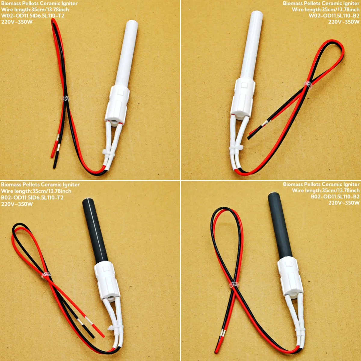 Ceramic igniter 220V 350W quick ignition for home appliance accessories pellet stove igniter 110mm