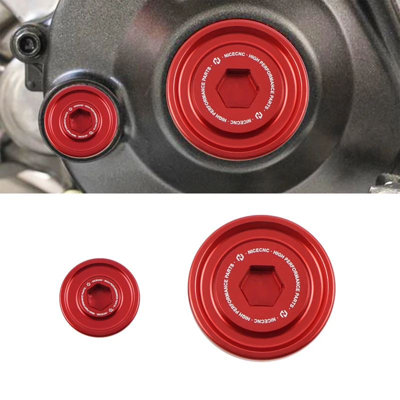 

Motorcycle Accessories For Honda CRF250R CRF250RX CRF 250R 250RX 2018-2022 2021 2020 2019 2018 Aluminum Engine Plug Cap Cover