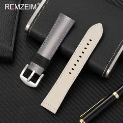 Unisex Durable Nylon Canvas Vintage Casual Watchband Bracelet - 22mm (Grey)