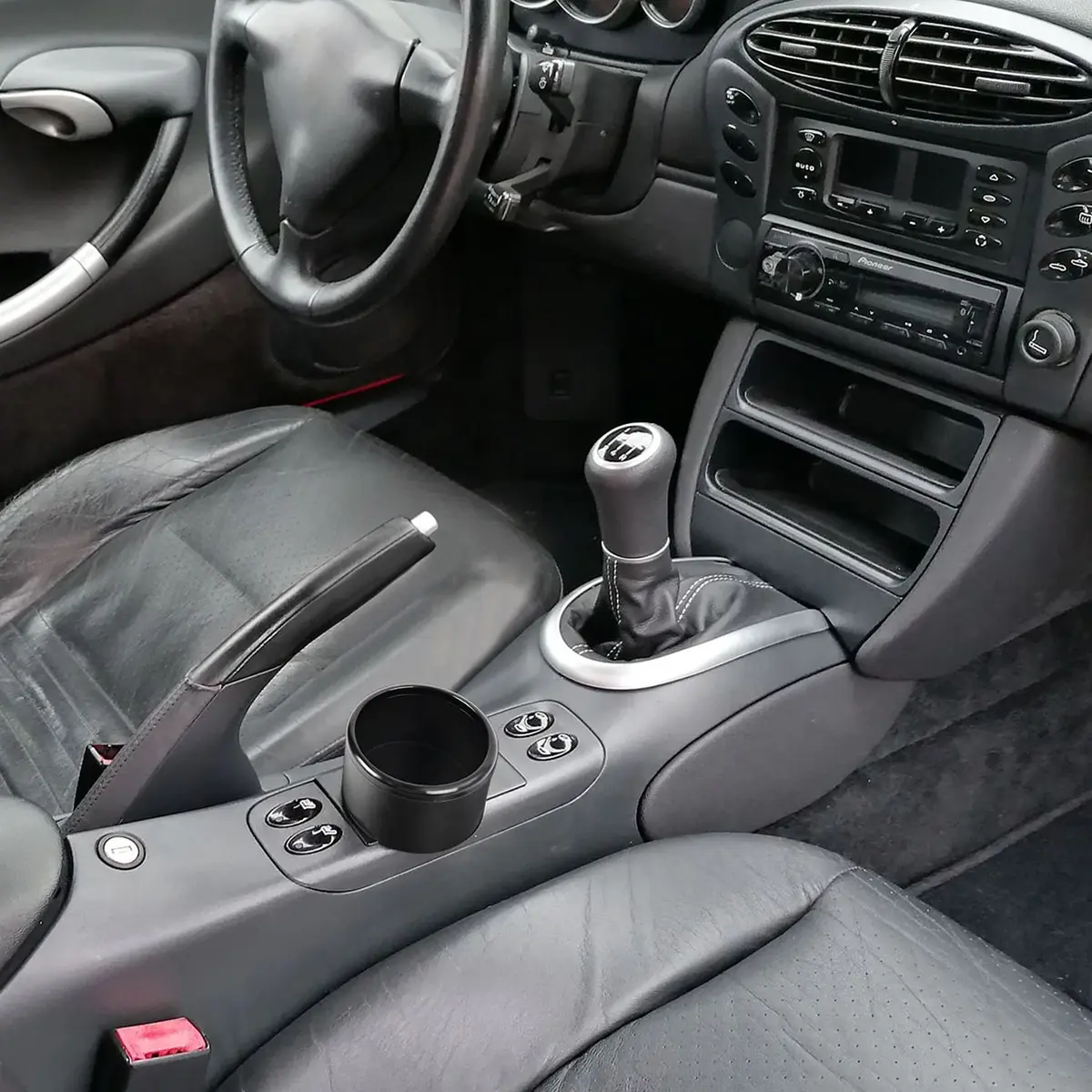 센터 Cconsole 물병 컵 자동차 음료 컵 홀더 Boxster 986 911 996 1997-2004 용 Porsche 용 자동 인테리어 주최자