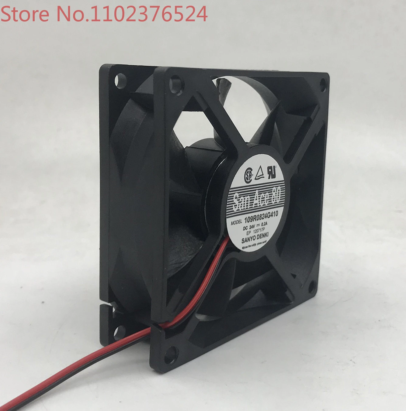 

5 шт. 109R0824G4D410 DC24V 0.2A 3-проводной 8 см вентилятор оборудования