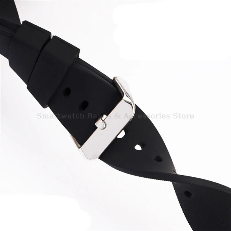 Versatile Soft Silicone Quick Release Watch Band Strap