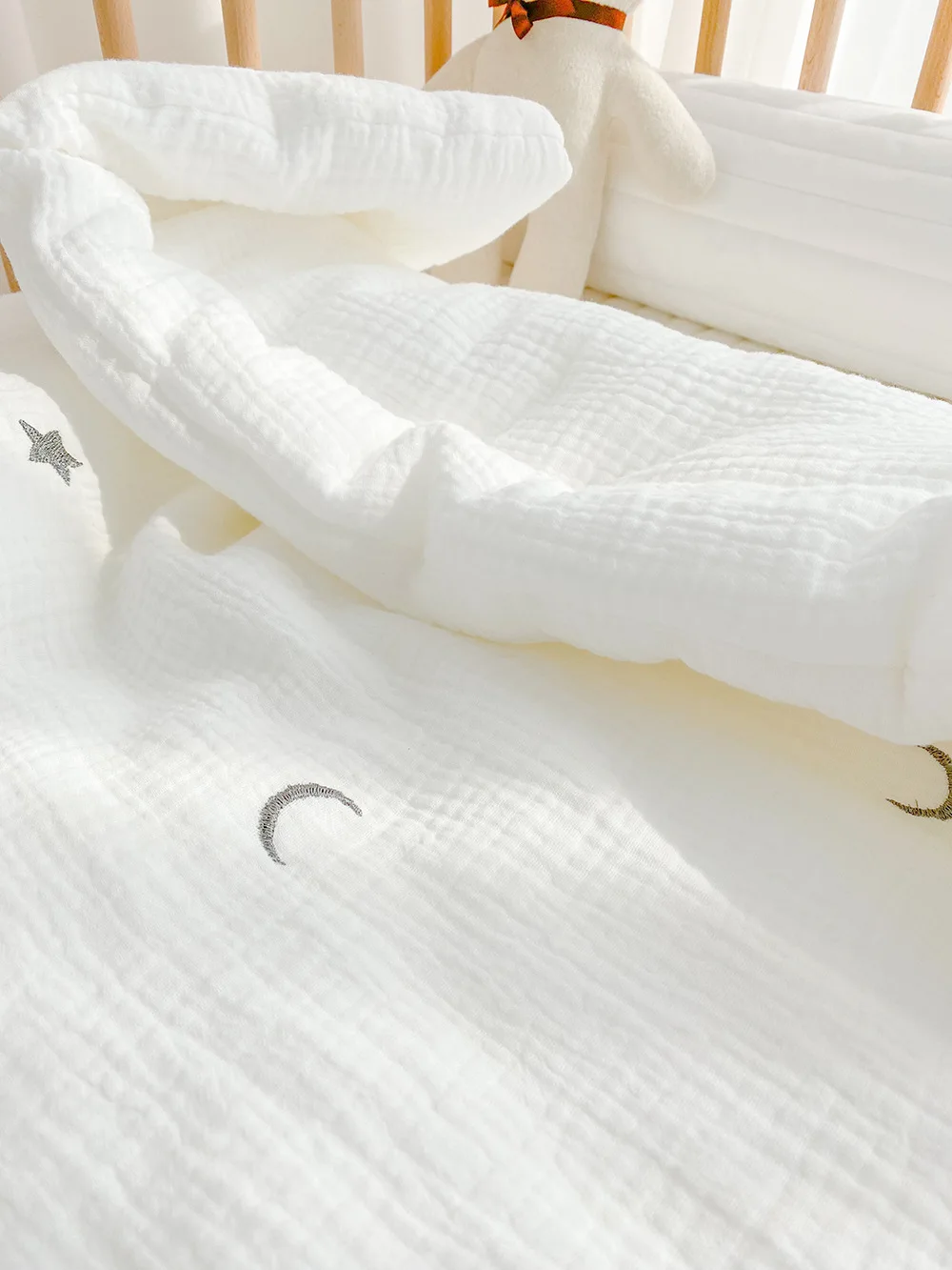 Ins Korean Baby Blanket Swaddling Newborn Warmth Soft Wool Blanket Thickened Air Conditioning Universal For All Seasons