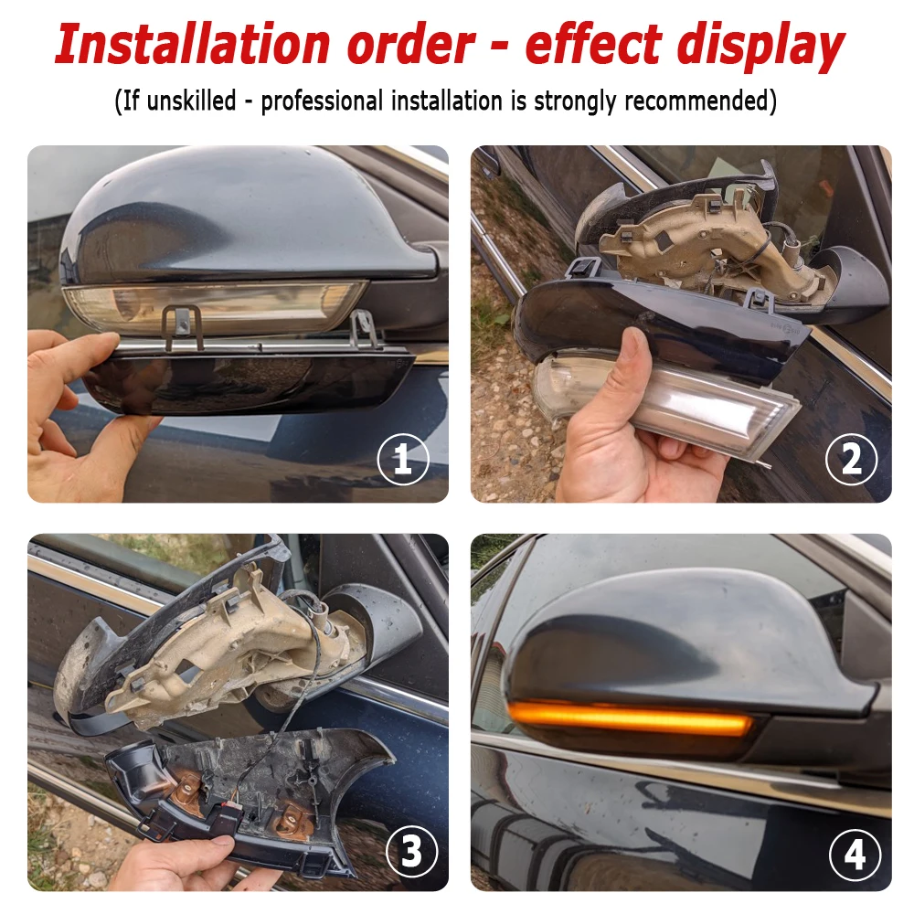 ���̳��� LED ���� ���õ� ���̵� �� �̷� ǥ�ñ�, VW ���� 5 GTI V MK5 ��Ÿ �Ļ�Ʈ B5.5 B6 ����, EOS, 2 ��