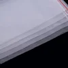 100pcs/pack 13 Sizes Zip Lock Plastic Bags Reclosable Transparent Bag Vacuum Storage Bag Clear Bags Thickness 5