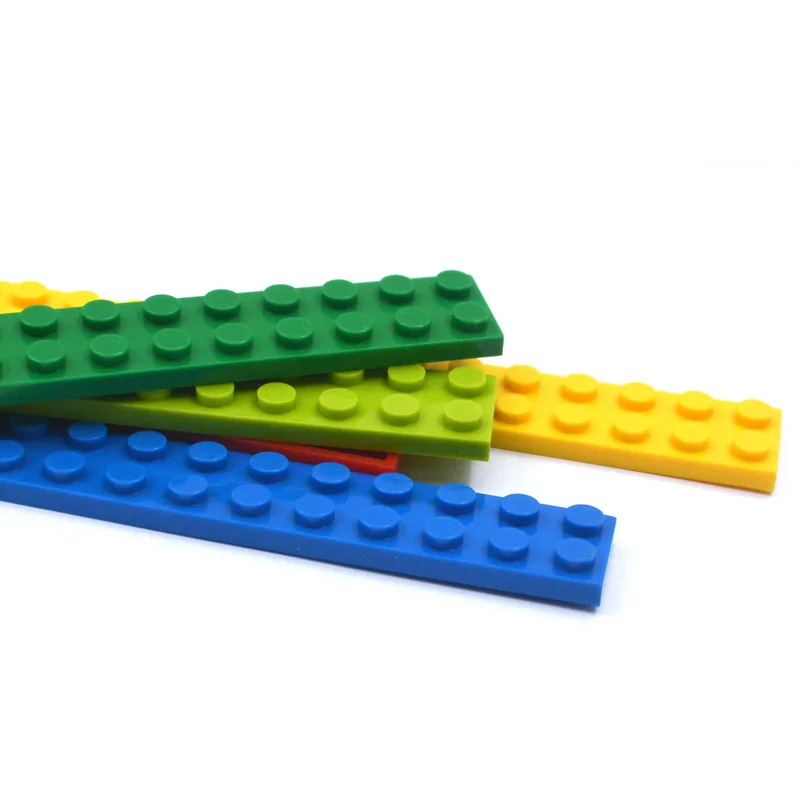 12PCS 2x16 Dots Thick Figures Bricks Building Blocks for Children, building blocks toys