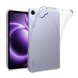 Transparent Shockproof TPU Case with Anti - Fall Protection for Redmi Pad SE 8.7 4G (Transparent)