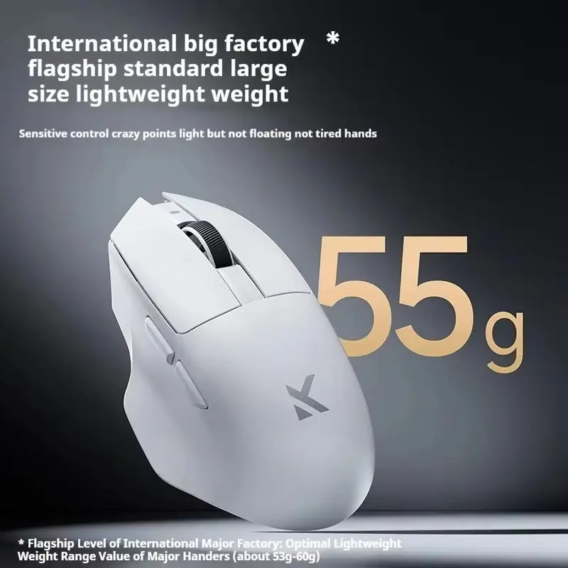 MCHOSE G7 PRO Ergonomics Mouse Triple-mode PAW 3395 Bluetooth Wireless Gaming Lightweight Mouse Office Accessory Mice