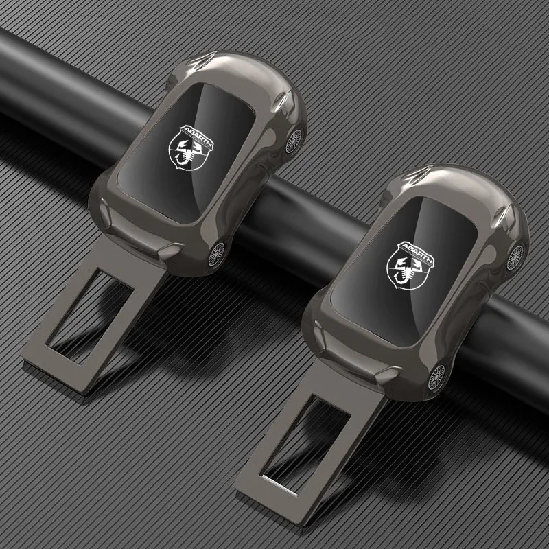Auto Nuova Cintura Di Sicurezza Clip Extender Cintura Di Sicurezza Presa Di Sicurezza Fibbia Di Sicurezza Per Abarth 500 500C 500E 595 Spider Punto Ac