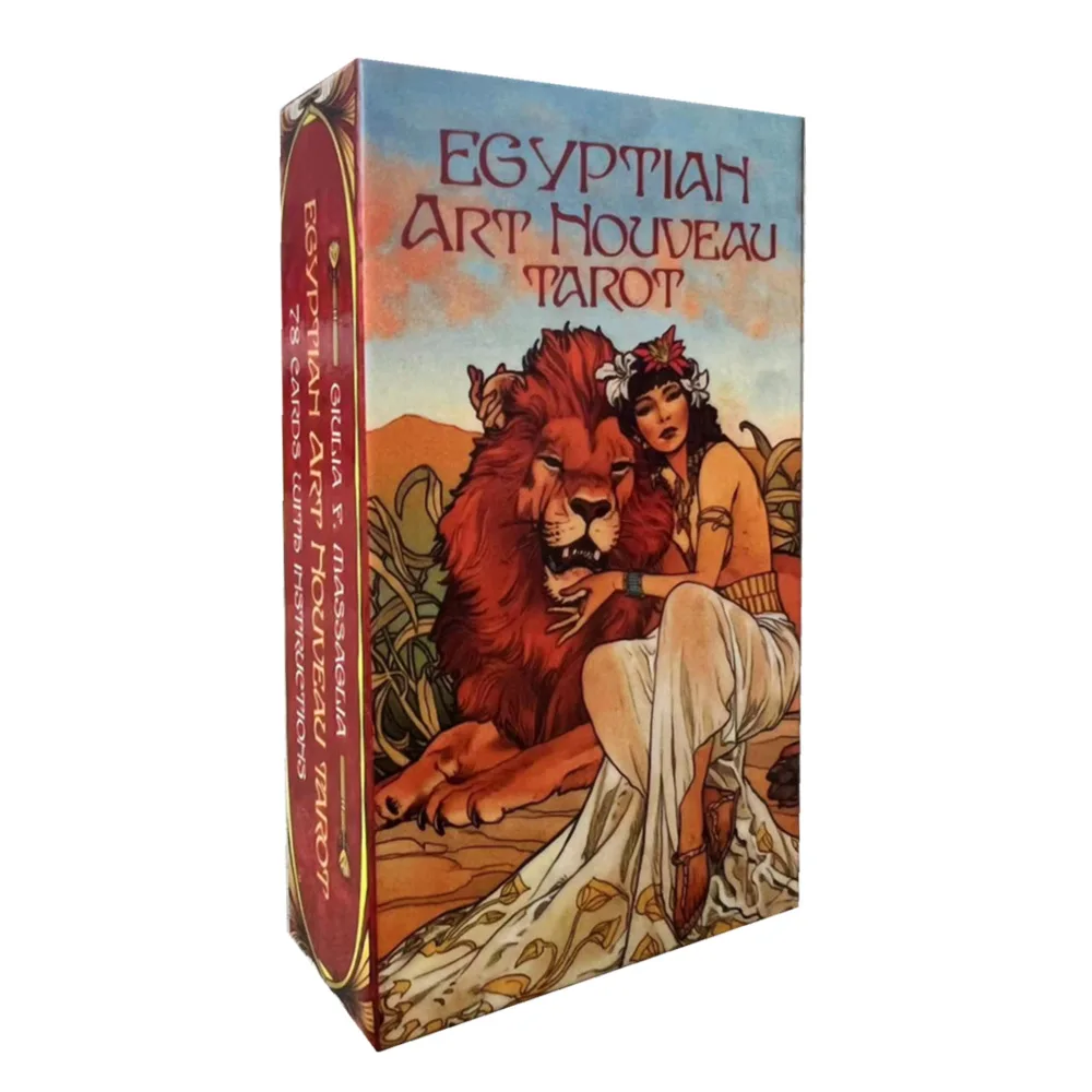 Египетские карты-Таро в стиле нового искусства, колода с изображением оракла, настольная игра для семьи, настольные карты с изображением ораклов, судьбы и гадания