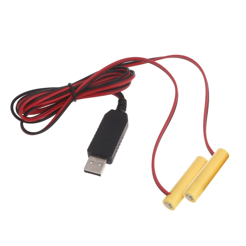 LED 조명 전자 장난감 DXAC용 USB 1.5V 3V 4.5V 6V AAA LR03 배터리 제거기