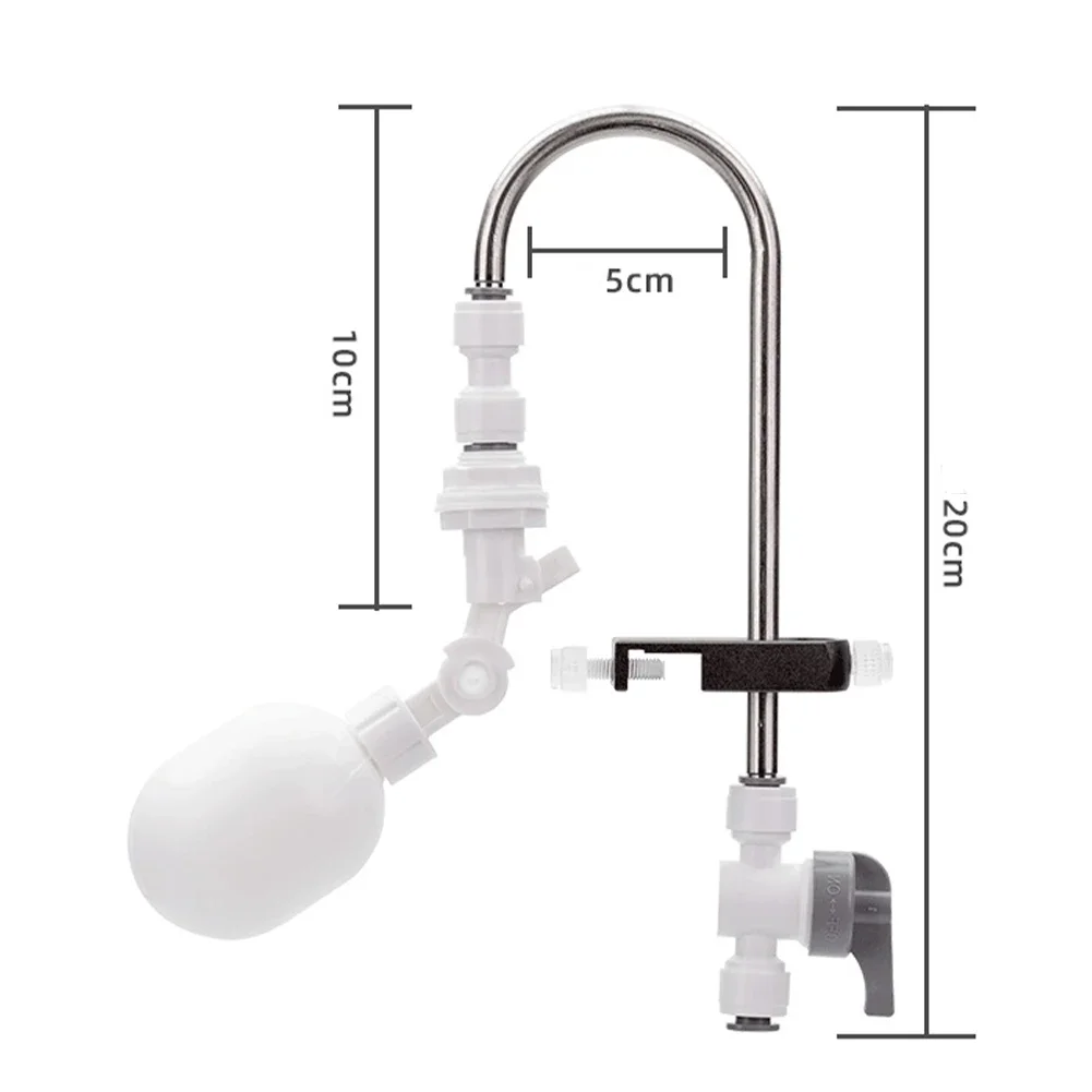 Auto Water Filler Auto-top-Off Water Level Controller with Float Valve Automatic Filling Device For Aquarium Fish Tank