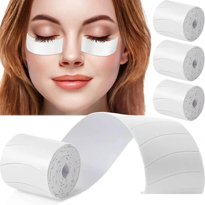 Micro Foam Eyepad Painless Lash Supplies PE Foam Eye Patch Easy Remove Tape Makeup Stickers Under Eyelash Pad Patch 110Pcs eyelash patches,eyelash patch,eyelash pads,eyelash accessories,eyelash extension supplies,eye patches