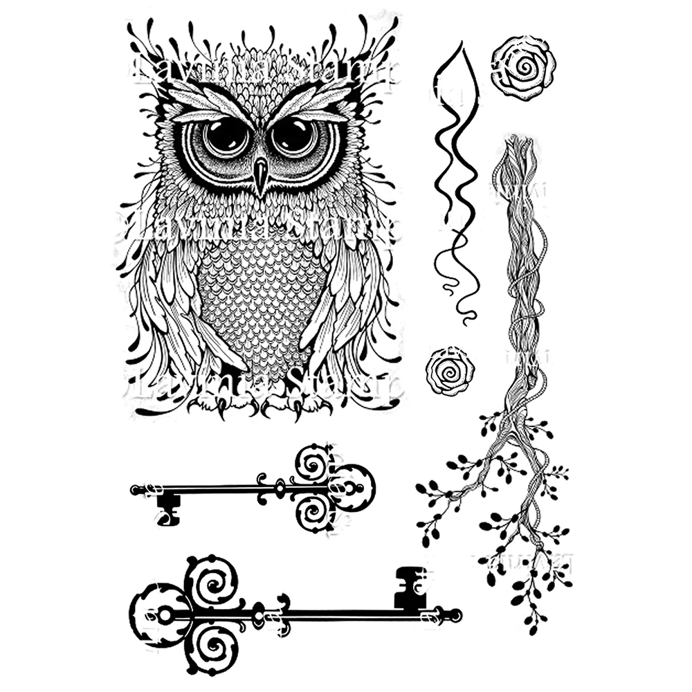 Plant branches set Rubber Stamps Clear Stamp Seal For DIY Scrapbooking Card Making Photo Album Handmade Crafts stamps silicone clear stamps clear rubber stamps