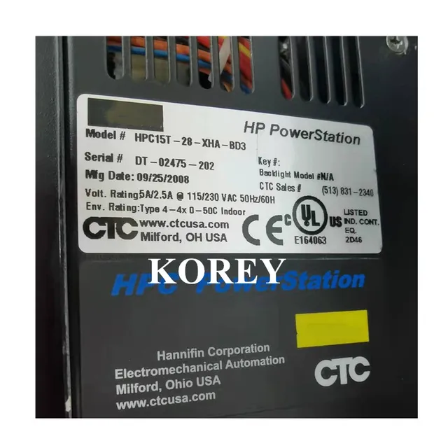 Системный экран HPC15T-28-XHA-BD3 DT-02475-202 Пожалуйста, запросите 3