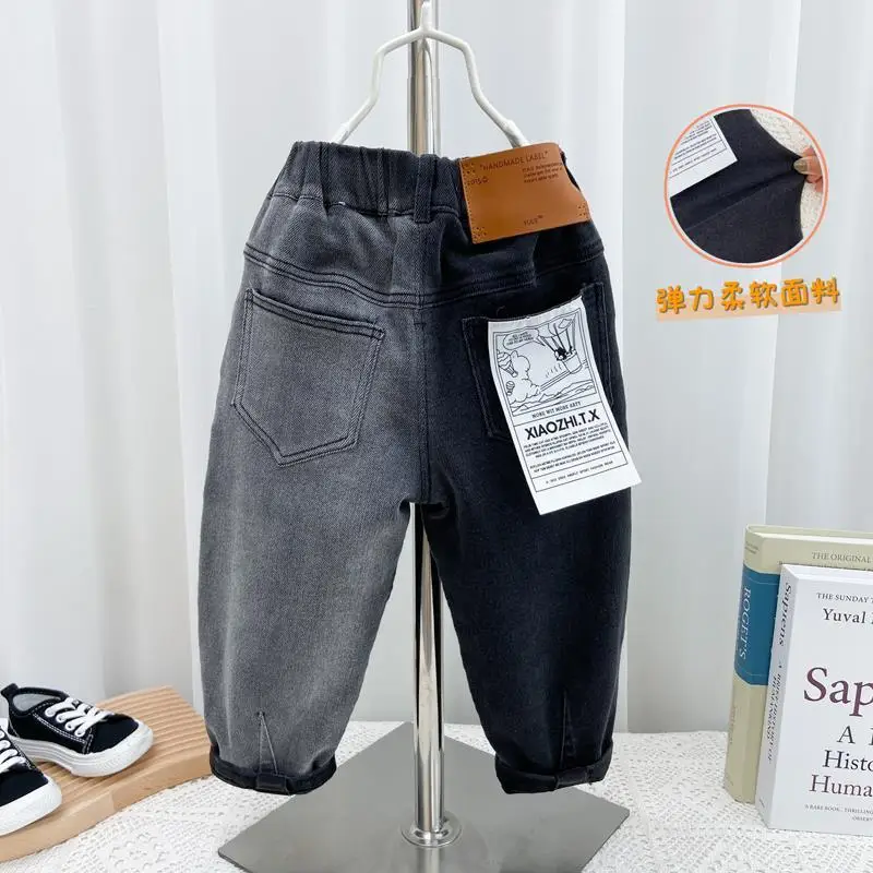 Boys' Jeans Children's Trousers Autumn New Children Autumn Fashionable Cool Pants kids trousers