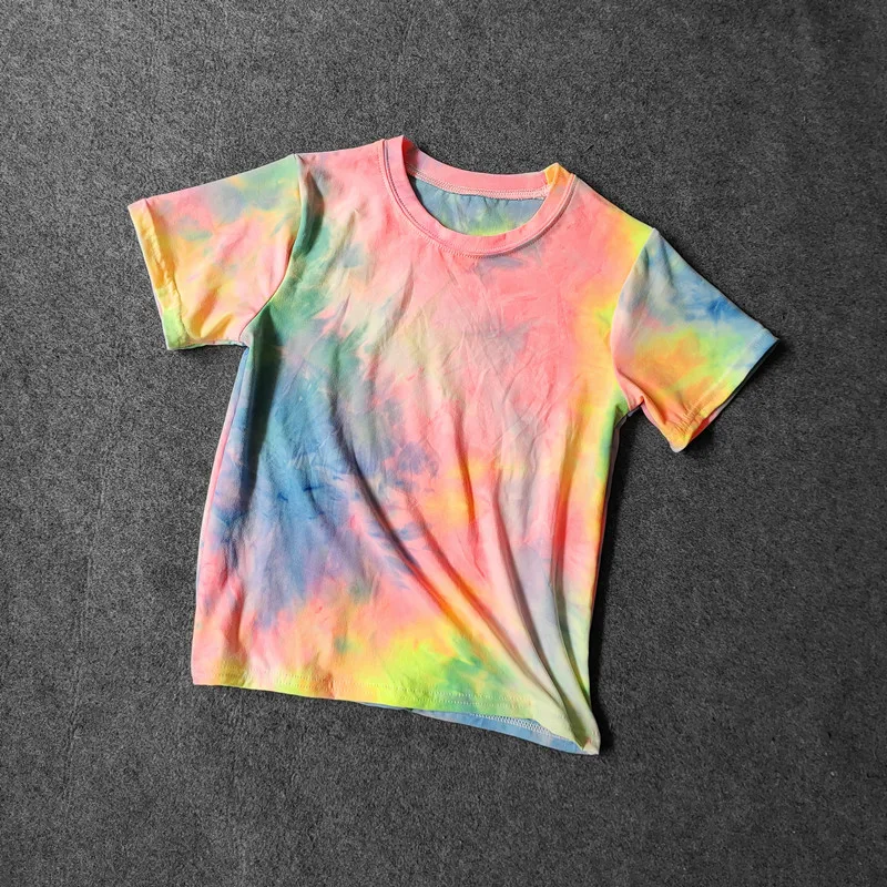 Girls' Bright Fluorescent Summer T-Shirt - Soft & Comfortable Casual Top